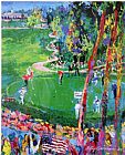 Leroy Neiman Famous Paintings - Ryder Cup detail